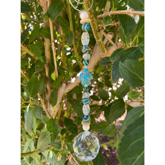 Hand-Crafted Hanging Rainbow Prism Suncatchers SeaSide Collection -You pick one - Picture 2 of 10